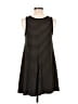 Old Navy Stripes Black Casual Dress Size Med Petite - photo 2
