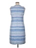 Talbots Tweed Blue Casual Dress Size 14 - photo 2