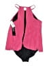 Magicsuit Color Block Pink One Piece Swimsuit Size 16 - photo 2