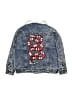 Lola + The Boys 100% Cotton Blue Denim Jacket Size 2 - photo 2