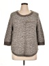 New Directions 100% Polyester Tweed Gray Pullover Sweater Size XL - photo 1