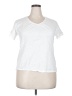 Hanes 100% Cotton White Short Sleeve Top Size XXL - photo 1