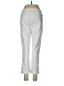 Peck & Peck Solid Silver Active Pants Size 8 - photo 2