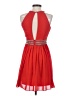 GB 100% Polyester Solid Red Cocktail Dress Size S - photo 2