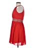GB 100% Polyester Solid Red Cocktail Dress Size S - photo 5