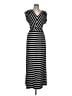 Mossimo Stripes Black Casual Dress Size L - photo 1