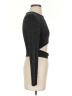 Shein Black Long Sleeve Top Size S - photo 4