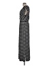 Mossimo Stripes Black Casual Dress Size L - photo 5