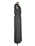 Mossimo Stripes Black Casual Dress Size L - photo 4