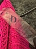 Lou & Grey Tweed Pink Pullover Sweater Size M - photo 7