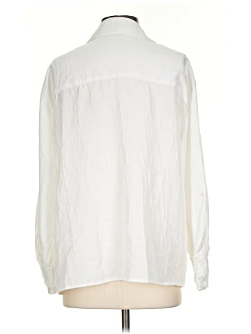 Poof! 3/4 Sleeve Button-Down Shirt (view 2)