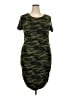 No Boundaries Camo Green Casual Dress Size XXL - photo 1