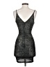 Astr Metallic Gray Cocktail Dress Size S (estimated) - photo 2