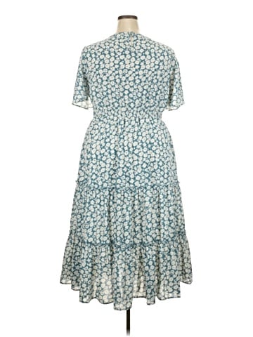Olivia Grey Casual Dress (view 2)