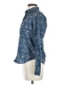 Frank & Eileen 100% Cotton Floral Blue Long Sleeve Button-Down Shirt Size XS - photo 5