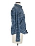 Frank & Eileen 100% Cotton Floral Blue Long Sleeve Button-Down Shirt Size XS - photo 4