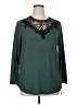 Shein Curve Teal 3/4 Sleeve Top Size 12 Plus (0) - photo 1