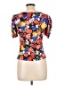 Unbranded 100% Polyester Orange Short Sleeve Top Size L - photo 2