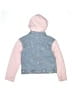 Falls Creek 100% Cotton Pink Denim Jacket Size 7 - photo 2