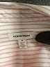 Nordstrom 100% Cotton Stripes Pink Long Sleeve Button-Down Shirt Size XL - photo 7