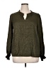 Chenault Green Long Sleeve Blouse Size XL - photo 1