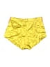 Rezek Metallic Yellow Athletic Shorts Size L - photo 2