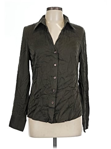 Ann Taylor Long Sleeve Button-Down Shirt (view 1)