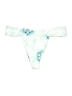 Devon Windsor Tie-dye White Swimsuit Bottoms Size M - photo 1