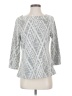 Ann Taylor Silver 3/4 Sleeve T-Shirt Size S - photo 1