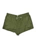 Ann Taylor LOFT Solid Green Shorts Size XL - photo 1