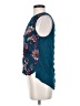 Daniel Rainn 100% Rayon Teal Sleeveless Blouse Size M (petite) - photo 5