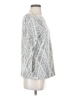 Ann Taylor Silver 3/4 Sleeve T-Shirt Size S - photo 4