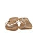 Reef Silver Flip Flops Size 8 - photo 2