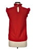 Julie Brown 100% Polyester Red Sleeveless Blouse Size 8 - photo 2