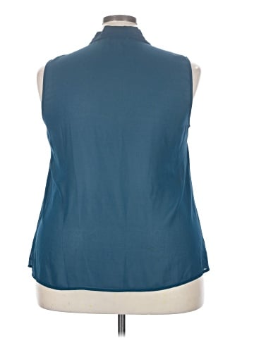 Just Fab Sleeveless Blouse (view 2)