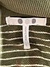 Three Dots Stripes Green Pullover Sweater Size L - photo 7