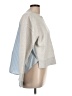 Ann Taylor Gray Long Sleeve Top Size L - photo 4