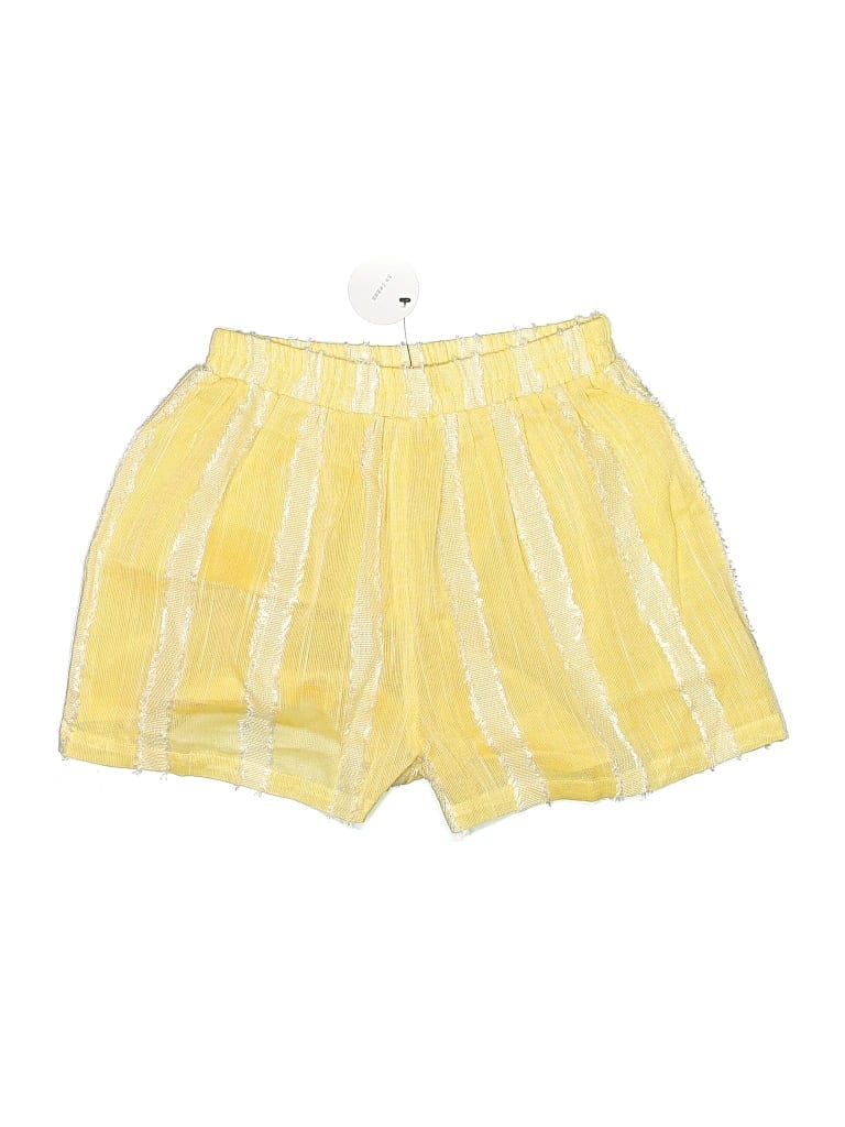 En Creme Shorts In Yellow