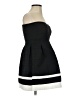 Sans Souci Chevron-herringbone Black Cocktail Dress Size S - photo 4