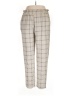 SOHO Apparel Ltd Plaid Ivory Gray Casual Pants Size XL - photo 1