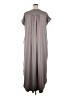 Entro Solid Gray Casual Dress Size XXLEstimated - photo 2