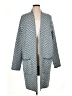 Love Token Chevron-herringbone Blue Cardigan Size XL - photo 1