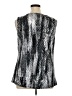 Faded Glory Silver Sleeveless Blouse Size XL - photo 2
