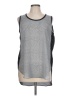 Mossimo 100% Polyester Gray Sleeveless Top Size L - photo 1
