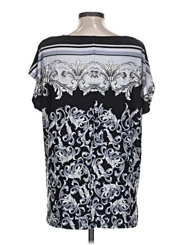 Jones New York Short Sleeve Blouse (view 2)