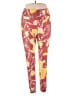 Assorted Brands Print Red Active Pants Size 2X - photo 1