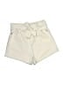 Marissa Webb 100% Cotton Solid Ivory Shorts Size 24 waist - photo 1