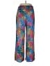 Kona Sol 100% Rayon Tropical Blue Casual Pants Size L - photo 2