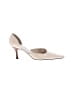 MICHAEL SHANNON 100% Leather Ivory Heels Size 9 - photo 1