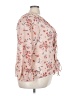Just Fab 100% Polyester Pink 3/4 Sleeve Blouse Size 3X - photo 4